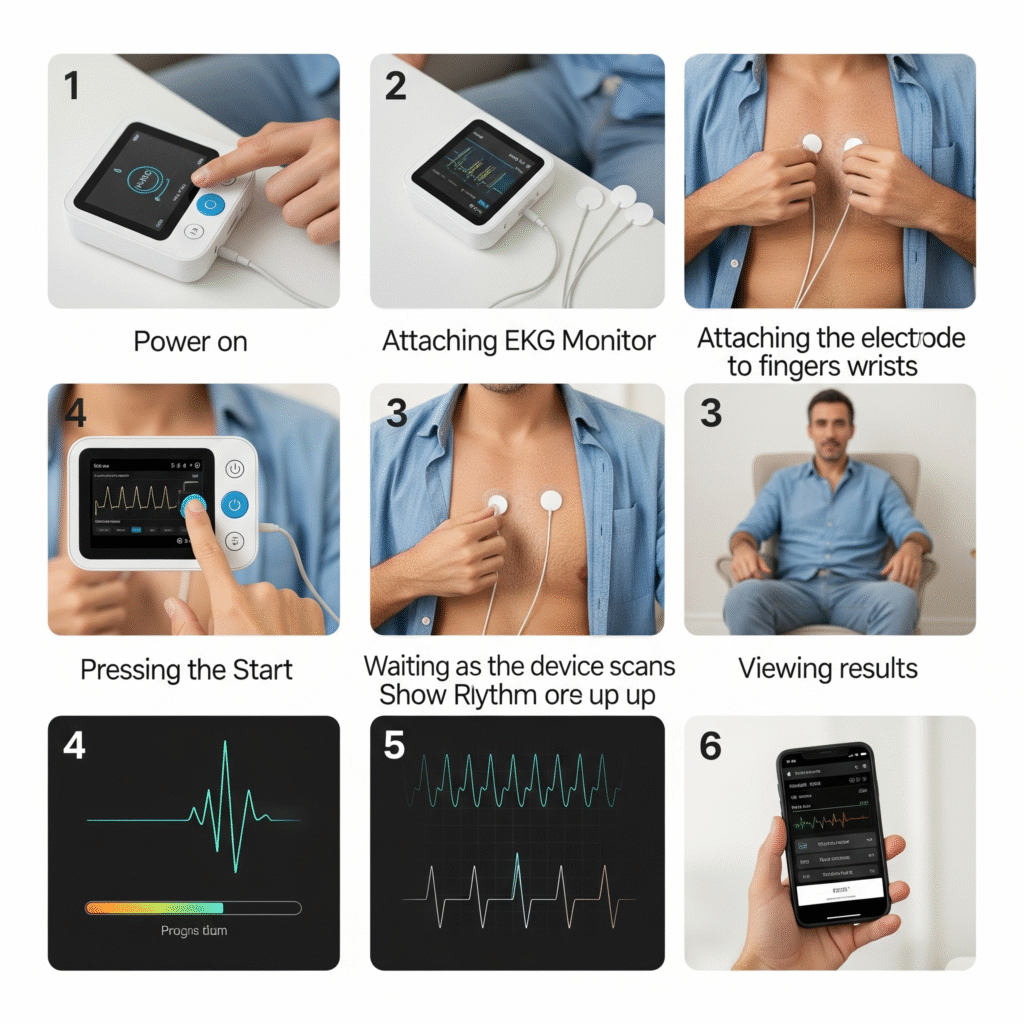 How to Use EKG Monitor at Home