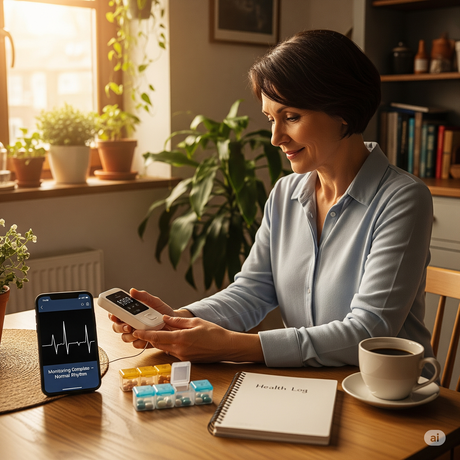 Case Study Reveals Benefits of Using a Personal EKG Monitor at Home