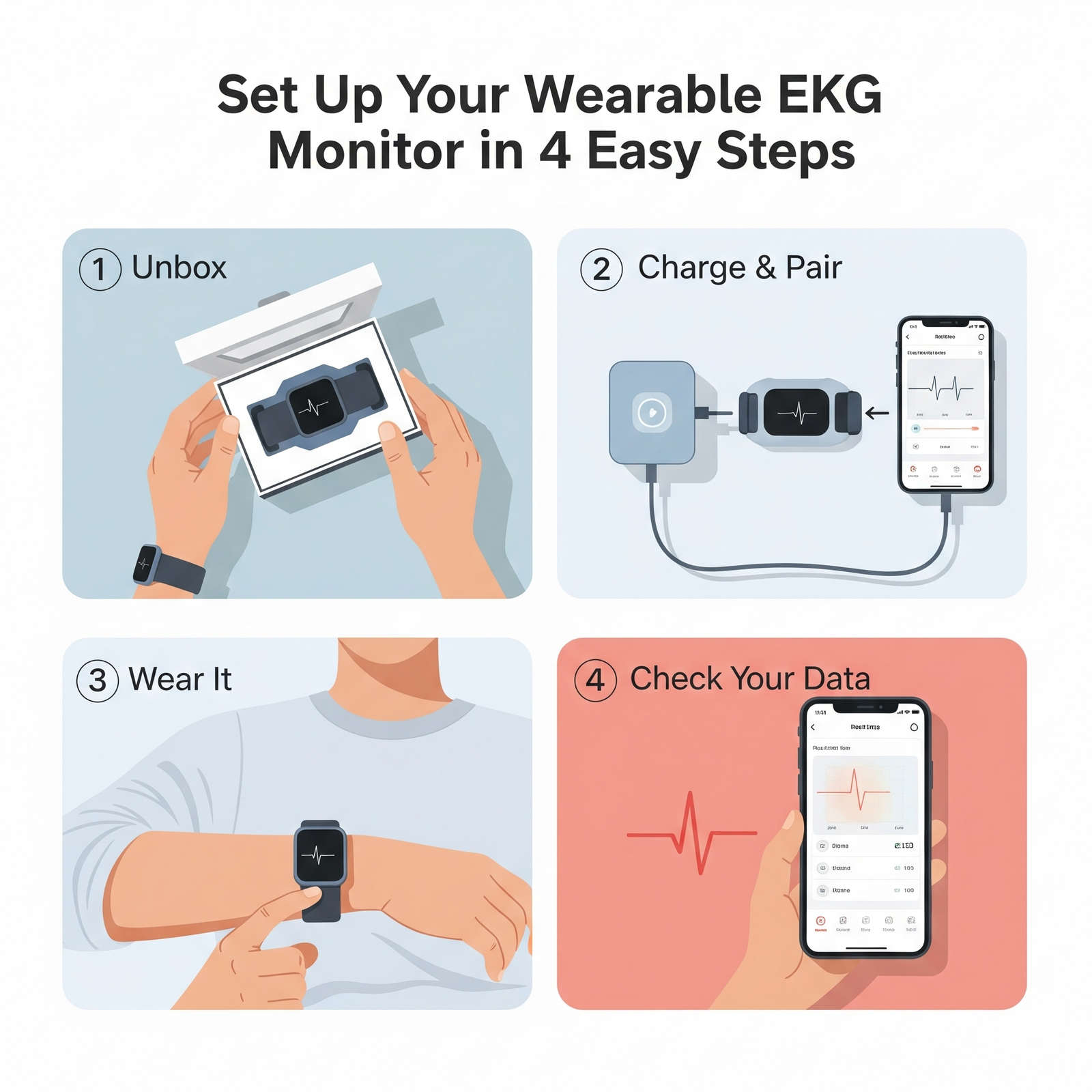 Your First ECGEKG Monitor Follow This Simple Setup Guide!