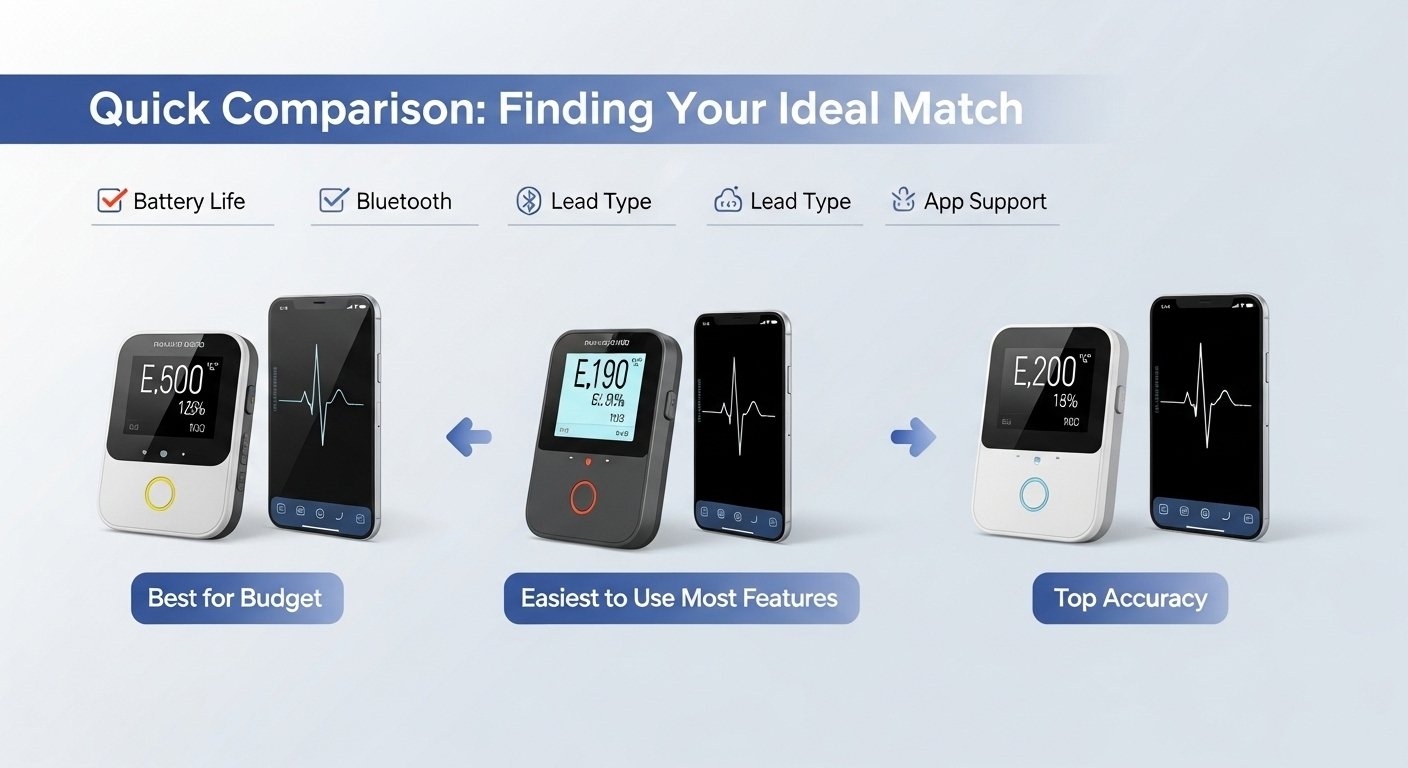 Which Portable EKG Monitor Is Best in 2025? Our Top 5 Choices