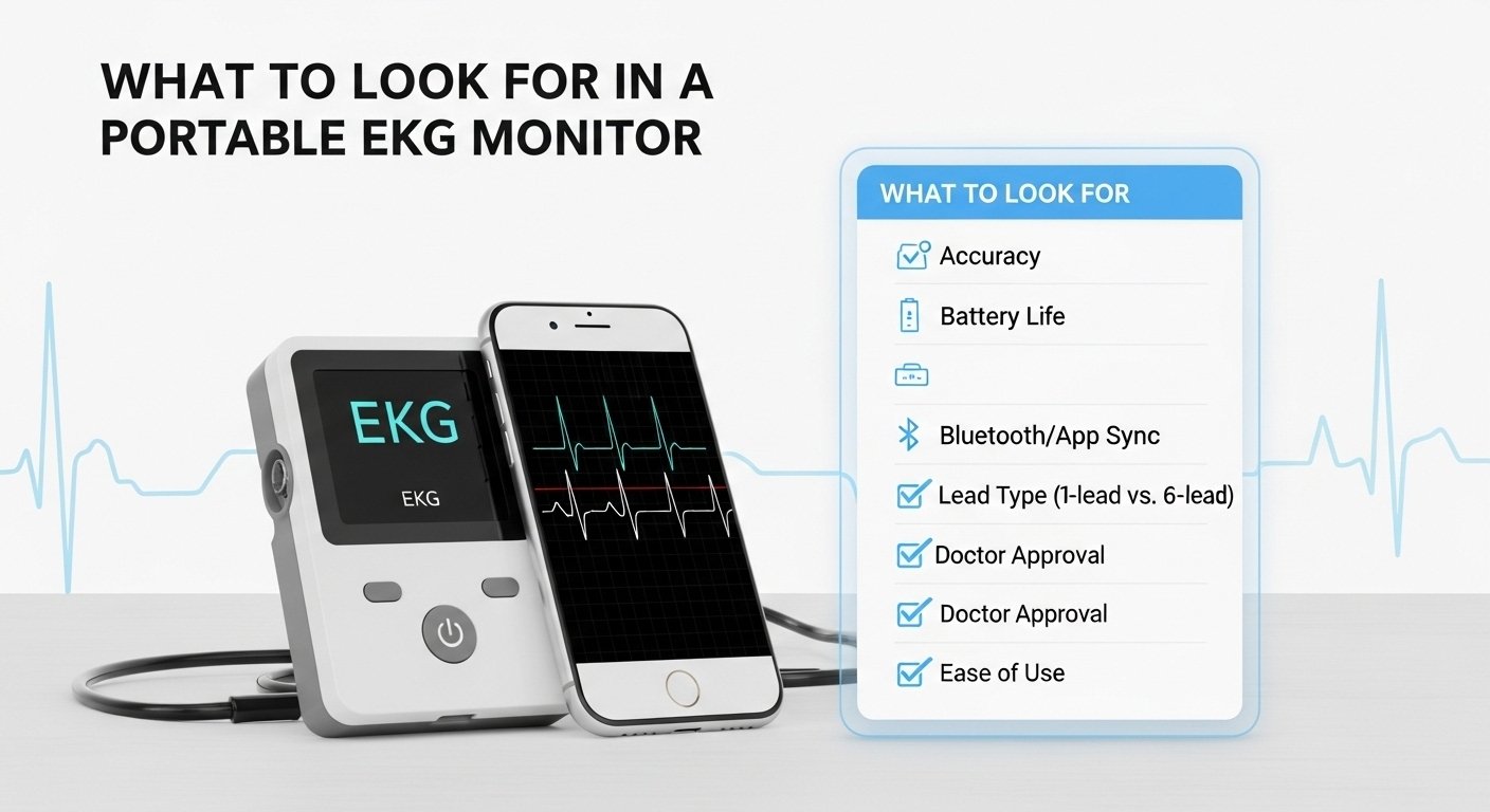 Which Portable EKG Monitor Is Best in 2025? Our Top 5 Choices